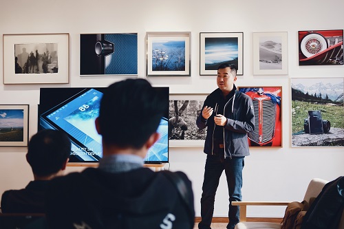 How to Improve Speaking | 7 Power Tools | Awesome Techniques 2 man beside flat screen television with photos background discussion tools for how to improve speaking