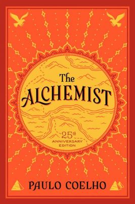 The Alchemist 1 Red page showing The Alchemist and the author Paulo Coelho