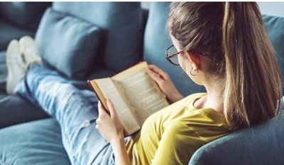 What Can You Do With an English Literature Degree? 3 a girl with a book for English Literature Degree