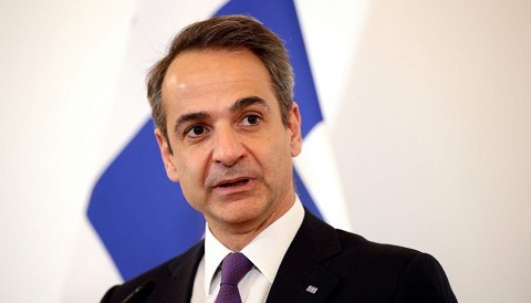 Mitsotakis talking about hagia sophia