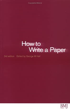 how to write a paper