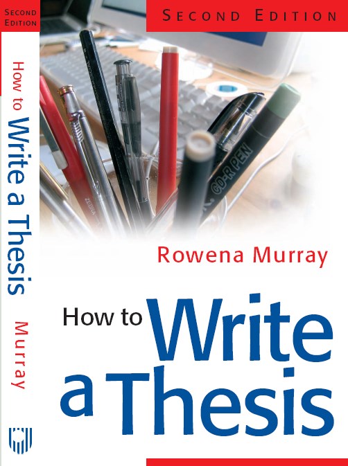 how to write a thesis