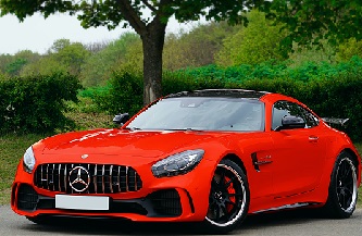 red car showing what is auto insurance