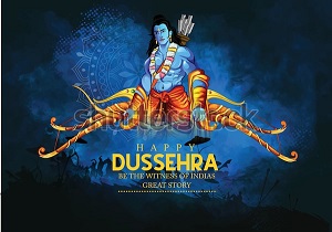 hindu god with dussehra 2020