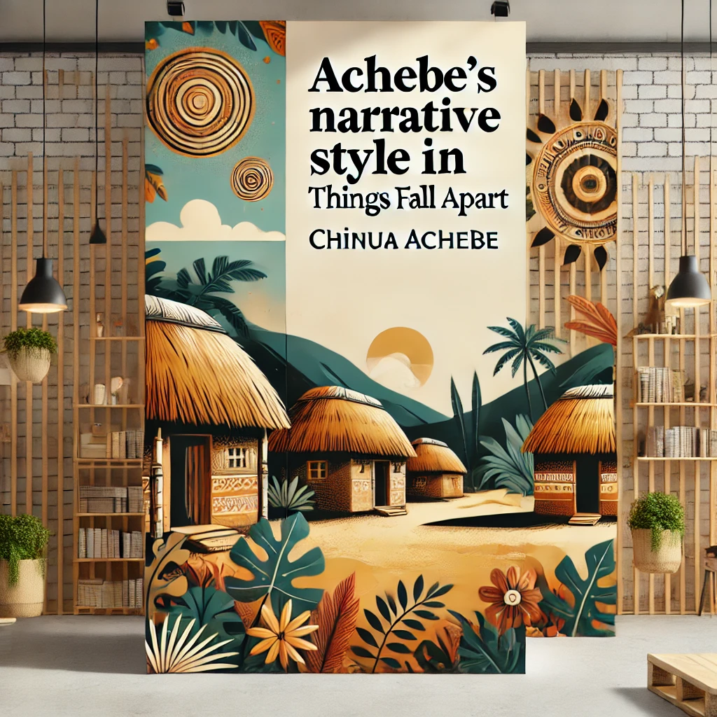 Achebe’s Narrative Style in Things Fall Apart 1 Achebe’s Narrative Style in Things Fall Apart
