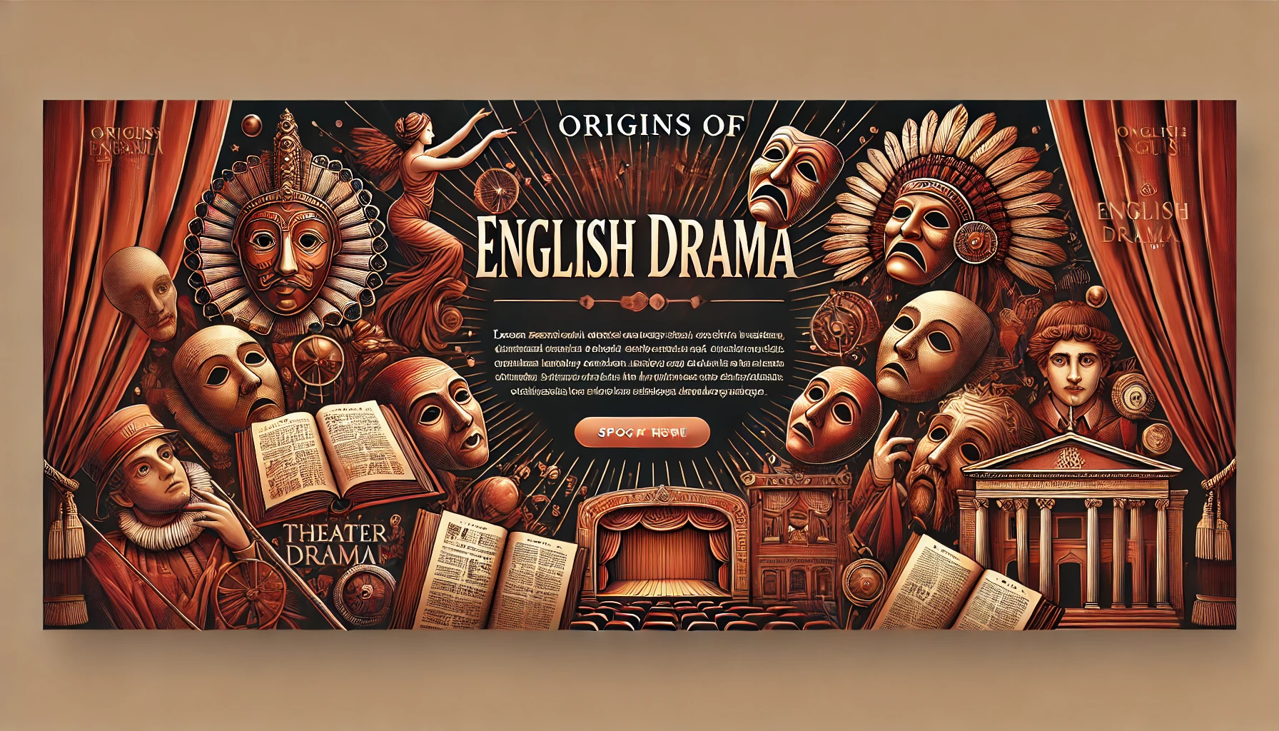 Read more about the article The Fascinating Origin of English Drama