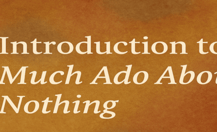 Introduction to Much Ado About Nothing