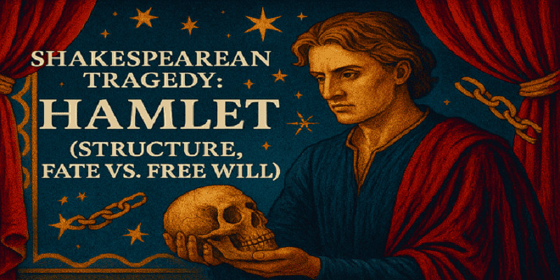 Read more about the article Shakespeare’s Hamlet: (Structure, Fate vs. Free Will)